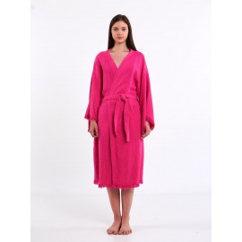 Slouchy Cotton Terry Bathrobe