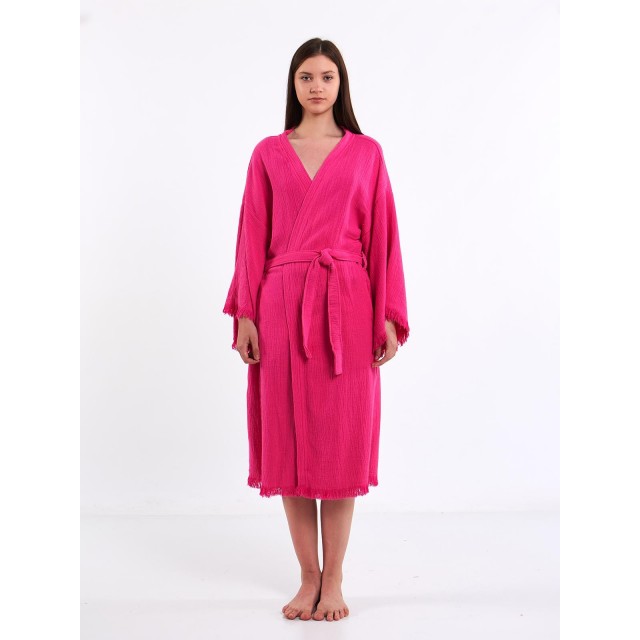 Slouchy Cotton Terry Bathrobe