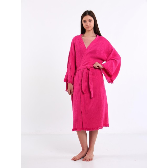 Slouchy Cotton Terry Bathrobe