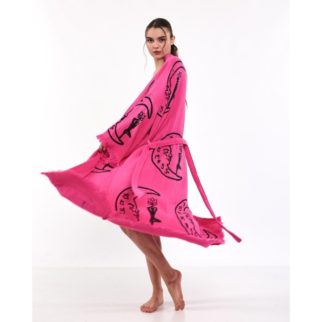 Bohemian Moon Totem Robe