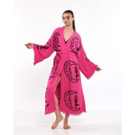 Bohemian Moon Totem Robe