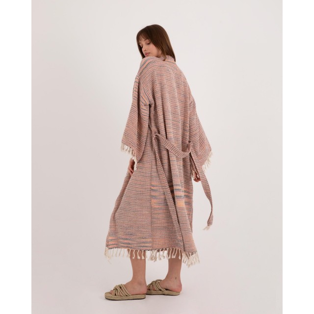 Woven Tassel Bathrobe
