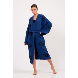 Mysterious lazy atmosphere dressing gown