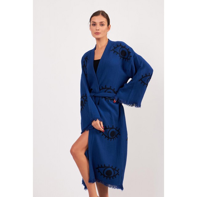 Mysterious lazy atmosphere dressing gown