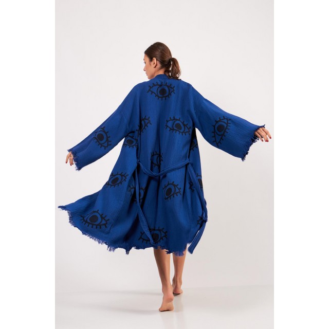 Mysterious lazy atmosphere dressing gown