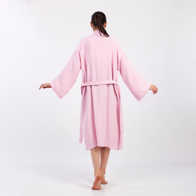 Women's Cotton Waffle Bathrobe